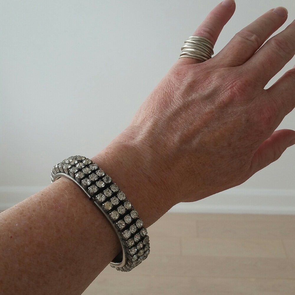 Vintage Rhinestone Bracelet